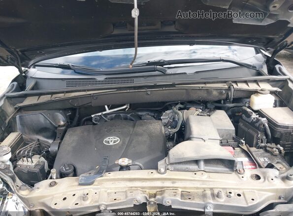 5TDBZRFH8JS803704 2018 TOYOTA HIGHLANDER Black Widok z tyłu