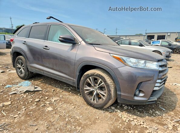 5TDBZRFH8KS717147 2019 TOYOTA HIGHLANDER Gray Передня права чверть