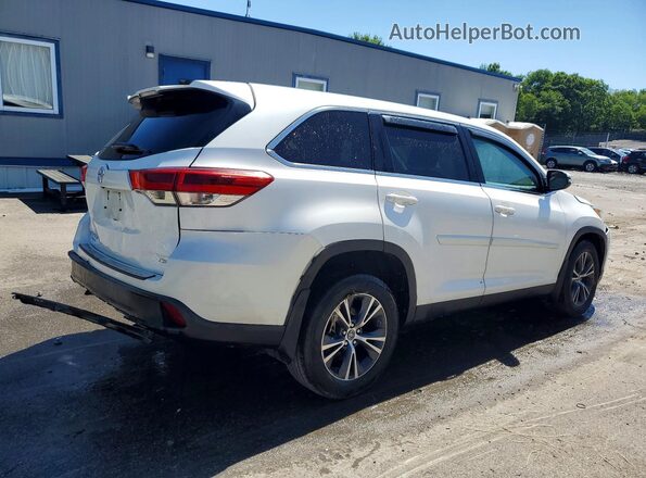 5TDBZRFH9KS724205 2019 TOYOTA HIGHLANDER White Tył prawy