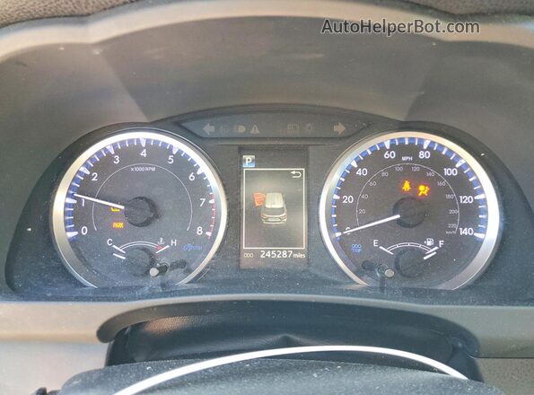 5TDBZRFH9KS724205 2019 TOYOTA HIGHLANDER White Widok zestawu wskaźników