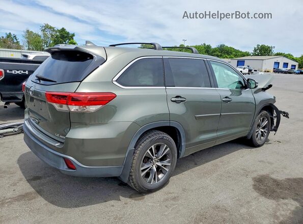 5TDBZRFHXHS358229 2017 TOYOTA HIGHLANDER Green Հետևի աջ
