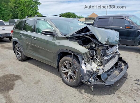 5TDBZRFHXHS358229 2017 TOYOTA HIGHLANDER Green Առջևի աջ