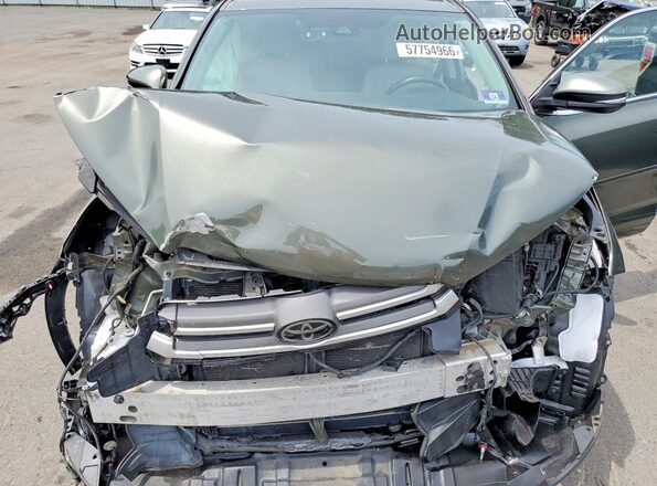 5TDBZRFHXHS358229 2017 TOYOTA HIGHLANDER Green Շարժիչի բաժամունքի տեսք
