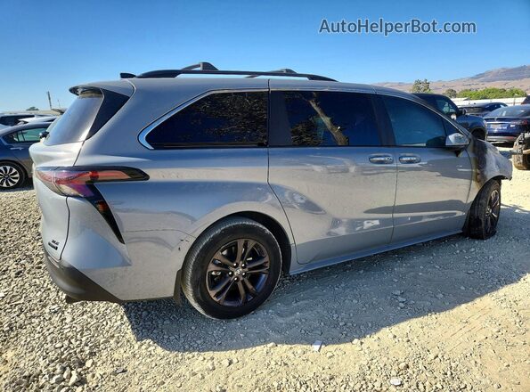 5TDCSKFC0RS126812 2024 TOYOTA SIENNA Silver უკანა მარჯვენა
