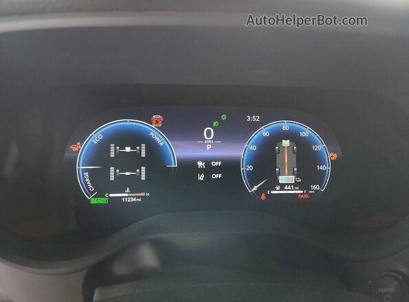5TDCSKFC0SS214605 2025 TOYOTA SIENNA Black Instrument cluster view