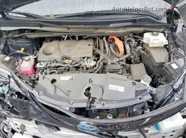 5TDCSKFC2SS201631 2025 TOYOTA SIENNA Black ძრავის განყოფილების ხედი