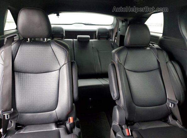 5TDCSKFC2SS201631 2025 TOYOTA SIENNA Black უკანა სავარძლების ხედი