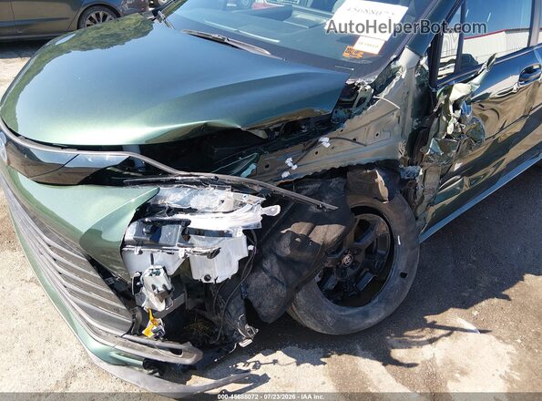 5TDCSKFC5SS192486 2025 TOYOTA SIENNA Green Դիմացի տեսք