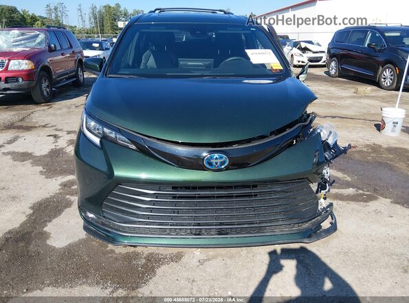 5TDCSKFC5SS192486 2025 TOYOTA SIENNA Green Սալոնի հետևի տեսք