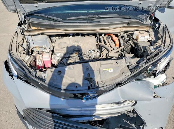 5TDCSKFC7SS183983 2025 TOYOTA SIENNA Gray Շարժիչի բաժամունքի տեսք