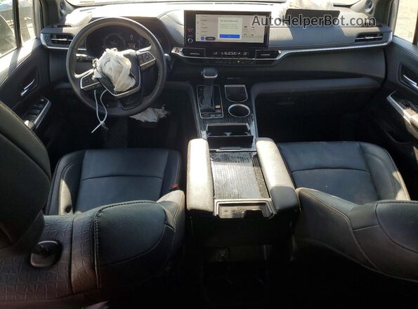5TDCSKFC7SS183983 2025 TOYOTA SIENNA Gray Առջևի վահանակի տեսք