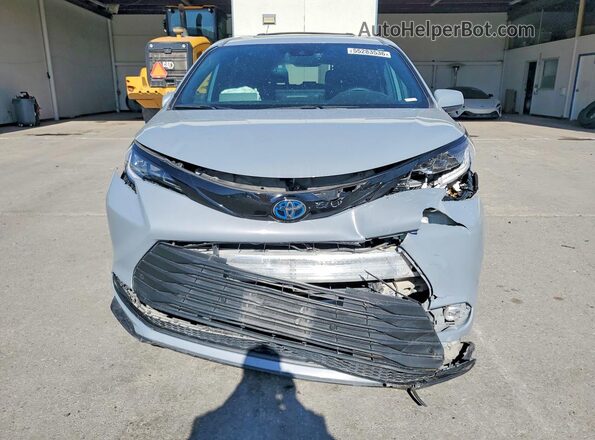 5TDCSKFC7SS183983 2025 TOYOTA SIENNA Gray Դիմացի տեսք