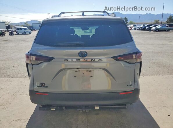 5TDCSKFC7SS183983 2025 TOYOTA SIENNA Gray Հետևի տեսք