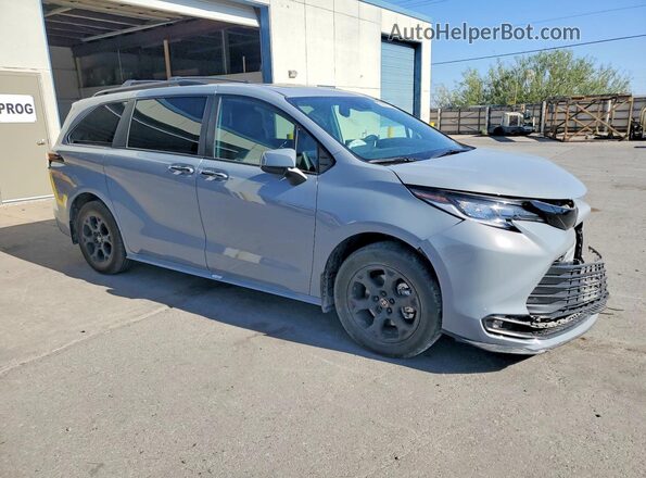 5TDCSKFC7SS183983 2025 TOYOTA SIENNA Gray Առջևի աջ