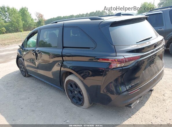 5TDCSKFC7TS255427 2026 TOYOTA SIENNA Black უკანა მარცხენა