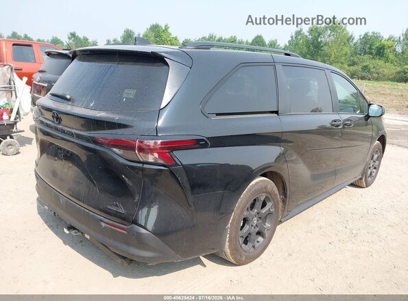 5TDCSKFC7TS255427 2026 TOYOTA SIENNA Black უკანა მარჯვენა