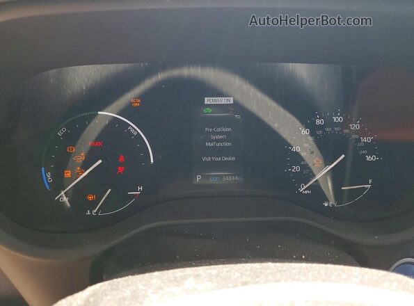 5TDCSKFC8PS078845 2023 TOYOTA SIENNA White Вид щитка приладів