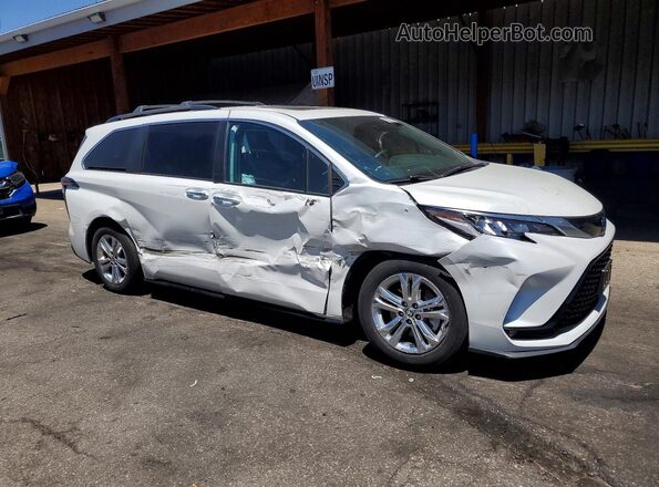 5TDCSKFC8PS078845 2023 TOYOTA SIENNA White Передня права чверть