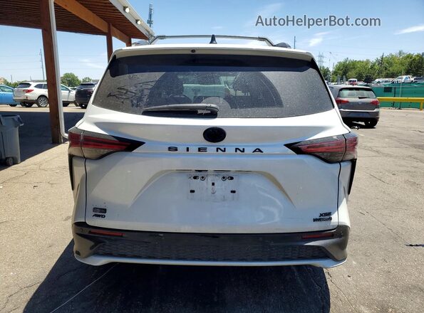 5TDCSKFC8PS078845 2023 TOYOTA SIENNA White Вид ззаду