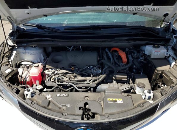 5TDCSKFC8PS078845 2023 TOYOTA SIENNA White Вид підкапотного простору