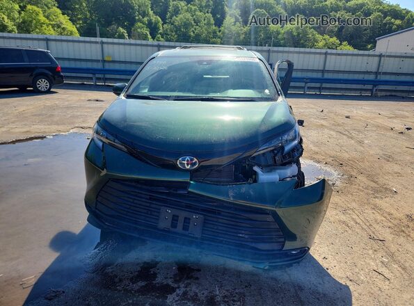 5TDCSKFC8SS197620 2025 TOYOTA SIENNA Green Front view