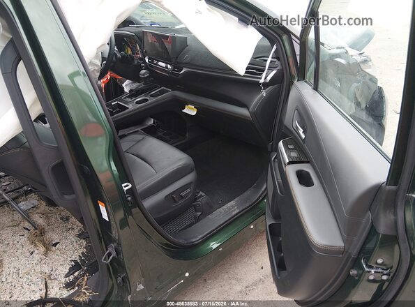 5TDCSKFC8TS228558 2026 TOYOTA SIENNA Green Вид салону спереду