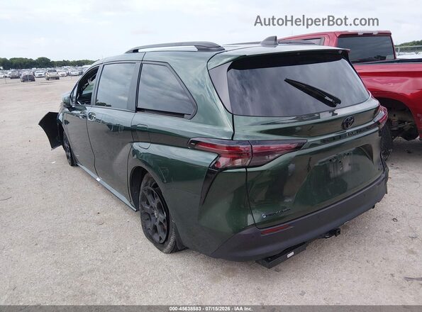 5TDCSKFC8TS228558 2026 TOYOTA SIENNA Green Задня ліва чверть