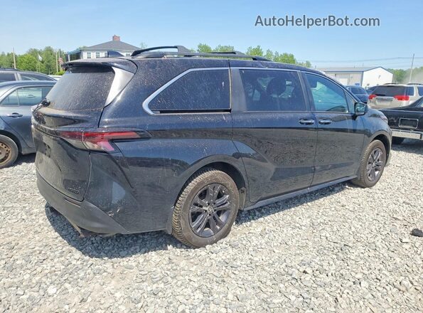 5TDCSKFC9RS120281 2024 TOYOTA SIENNA Black Հետևի աջ