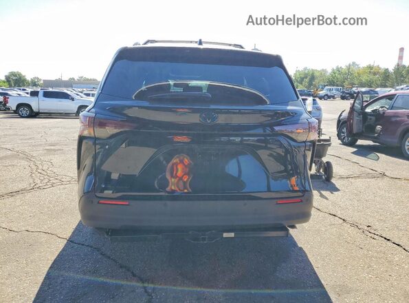 5TDCSKFC9SS163413 2025 TOYOTA SIENNA Черный Вид сзади