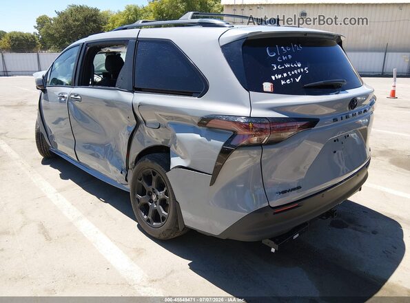 5TDCSKFC9SS204445 2025 TOYOTA SIENNA Gray Rear left