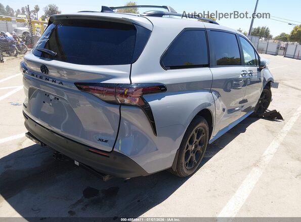 5TDCSKFC9SS204445 2025 TOYOTA SIENNA Gray Rear right