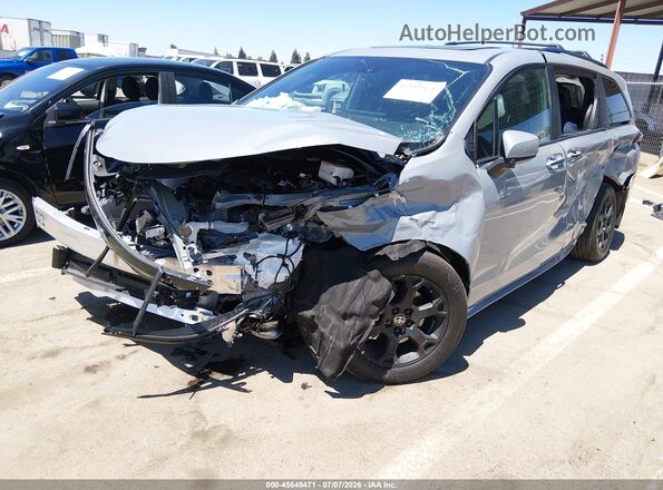 5TDCSKFC9SS204445 2025 TOYOTA SIENNA Gray Front left