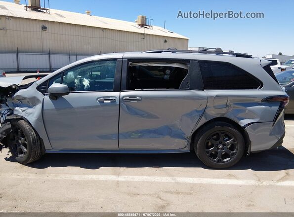 5TDCSKFC9SS204445 2025 TOYOTA SIENNA Gray 360 interior view