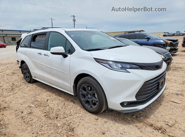 5TDCSKFC9TS227533 2026 TOYOTA SIENNA White Delantero derecho