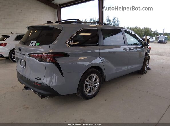 5TDCSKFCXPS087112 2023 TOYOTA SIENNA Silver უკანა მარჯვენა