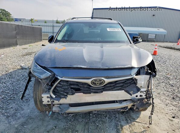 5TDCZRAH1LS026894 2020 TOYOTA HIGHLANDER Gray Вид спереду