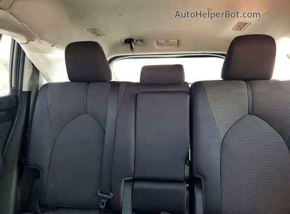 5TDCZRAH1LS026894 2020 TOYOTA HIGHLANDER Gray Вид задніх сидінь