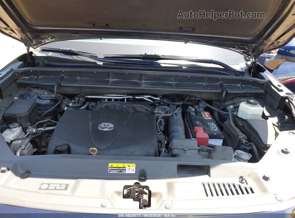 5TDCZRAH3MS043200 2021 TOYOTA HIGHLANDER Синий Вид сзади