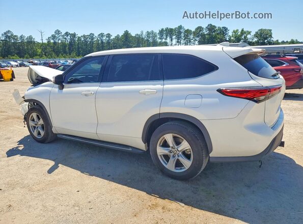5TDCZRAH4MS077520 2021 TOYOTA HIGHLANDER White Tył lewy