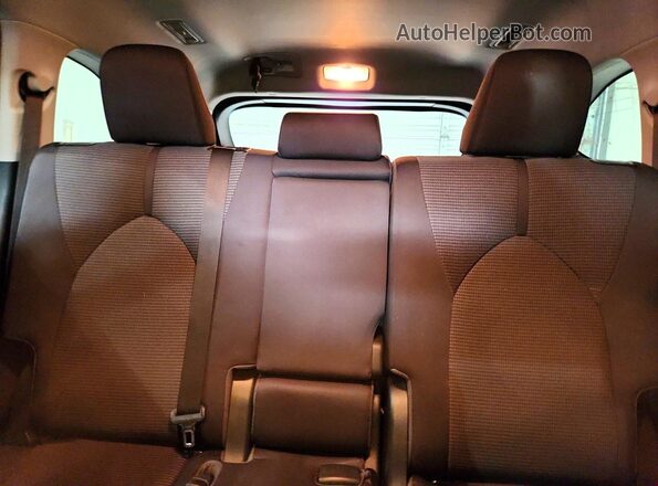 5TDCZRAH4MS531913 2021 TOYOTA HIGHLANDER Gray Вид задніх сидінь