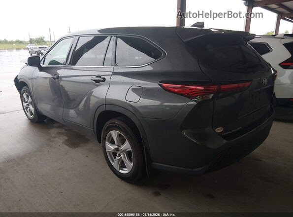 5TDCZRBH0LS006313 2020 TOYOTA HIGHLANDER Gray Հետևի ձախ