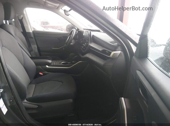 5TDCZRBH0LS006313 2020 TOYOTA HIGHLANDER Gray Սալոնի դիմացի տեսք