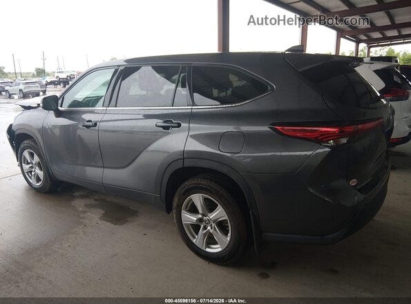 5TDCZRBH0LS006313 2020 TOYOTA HIGHLANDER Gray Սալոնի 360 աստիճան տեսք