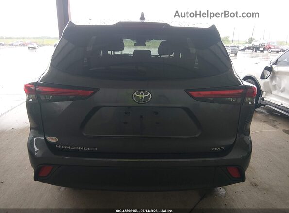 5TDCZRBH0LS006313 2020 TOYOTA HIGHLANDER Gray 
