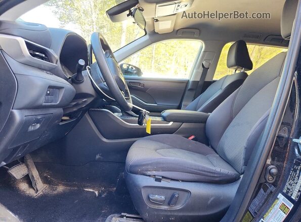 5TDCZRBH5MS092087 2021 TOYOTA HIGHLANDER Black Vista interior delantera