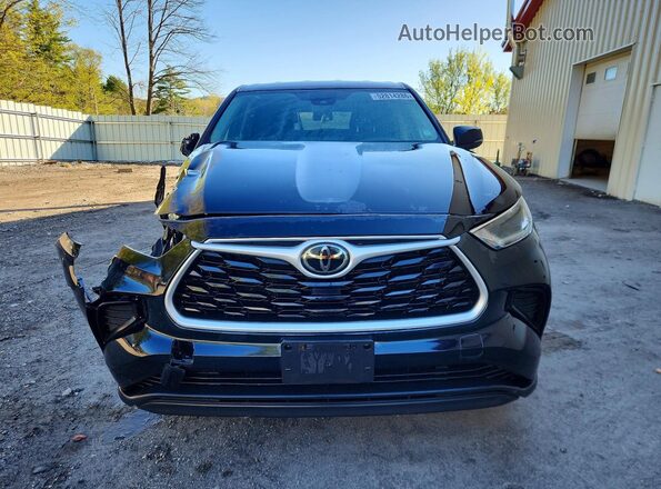 5TDCZRBH5MS092087 2021 TOYOTA HIGHLANDER Black Vista frontal