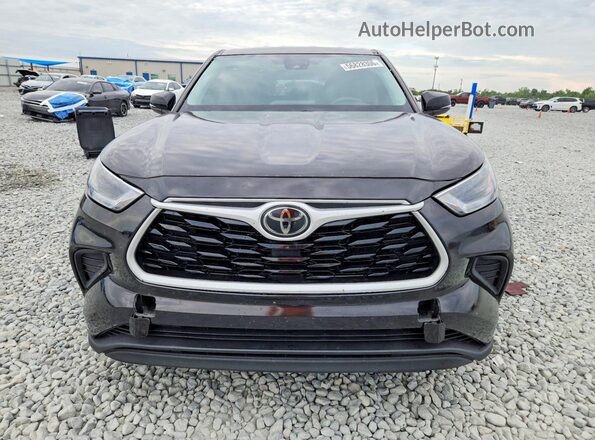 5TDCZRBH8MS101218 2021 TOYOTA HIGHLANDER Black Vista frontal