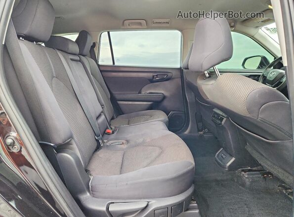 5TDCZRBH8MS101218 2021 TOYOTA HIGHLANDER Black Vista interior trasera