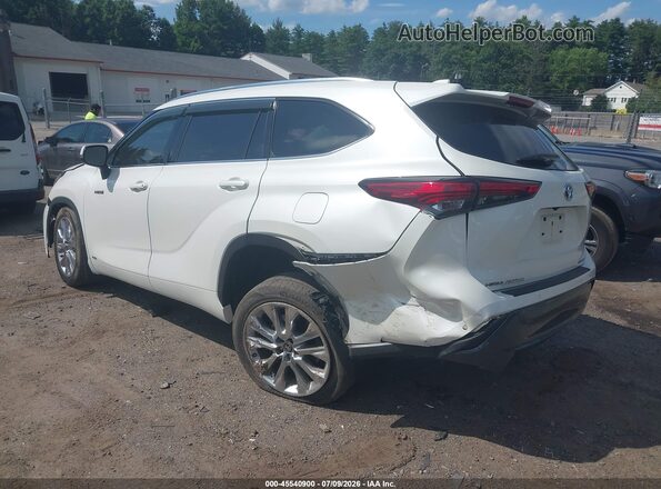 5TDDBRCH1MS520289 2021 TOYOTA HIGHLANDER White Հետևի ձախ