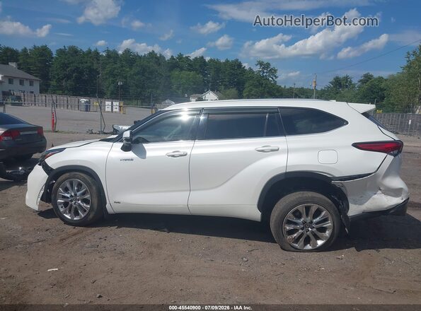 5TDDBRCH1MS520289 2021 TOYOTA HIGHLANDER White Սալոնի 360 աստիճան տեսք